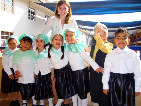 Before a Chilean Independence Day dance. Before a Chilean Independence Day dance.