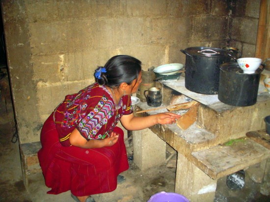 A theatre piece demonstrating a stove with less smoky wood. A theatre piece demonstrating a stove with less smoky wood.