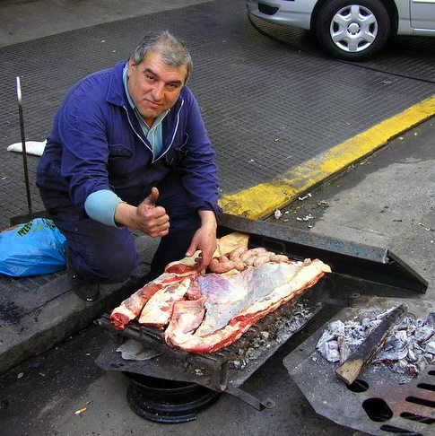 Carne asado on Marc's birthday, in Buenos Aires, Argentina. Carne asado on Marc's birthday, in Buenos Aires, Argentina.
