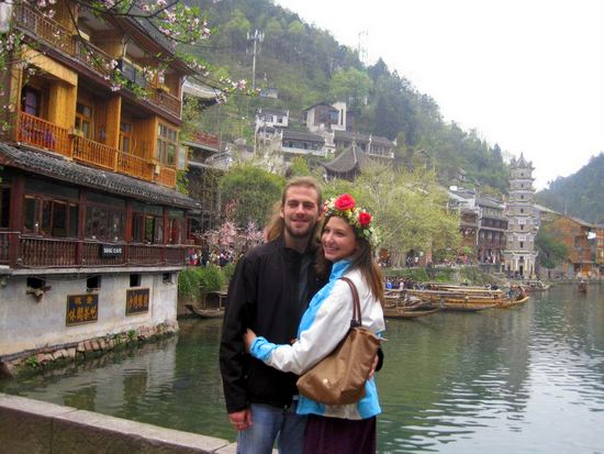 Alyssa in Feng Huang, Hunan, China with her boyfriend for her 23rd birthday. Alyssa in Feng Huang, Hunan, China with her boyfriend for her 23rd birthday.