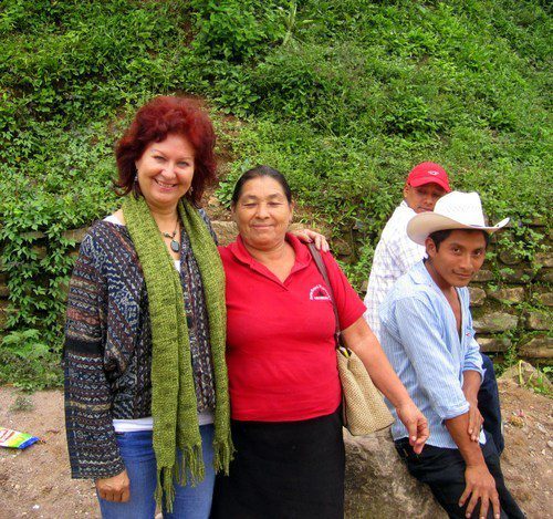 Jill with colleagues in Honduras, where she leads a school. Jill with colleagues in Honduras, where she leads a school.