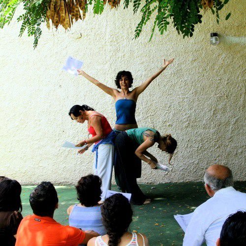 The "Text in Motion" teachers workshop at Habla in Mexico. The "Text in Motion" teachers workshop at Habla in Mexico.