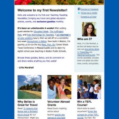 Get Teaching Traveling Monthly e-Newsletter: Don't Miss Out!