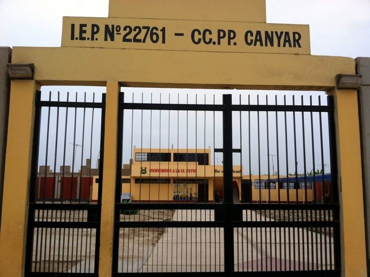 The Canyar School in Peru. The Canyar School in Peru.