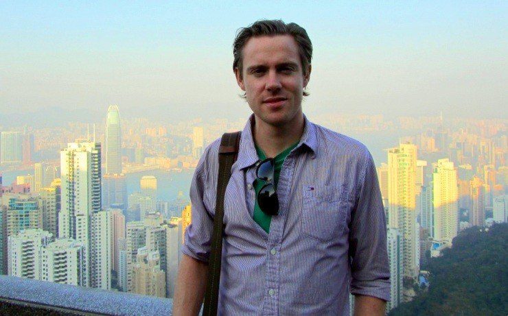 Greg, during a visit to Victoria Peak in Hong Kong in 2010. Greg, during a visit to Victoria Peak in Hong Kong in 2010.