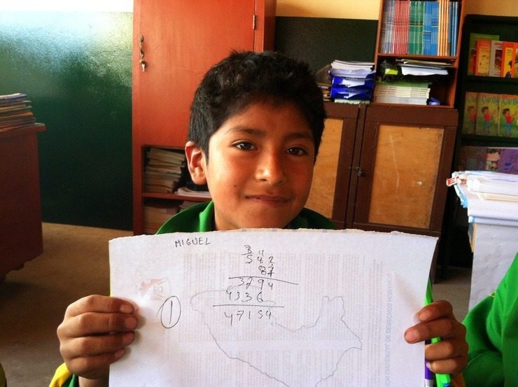 What a sweet Peruvian student! What a sweet Peruvian student!