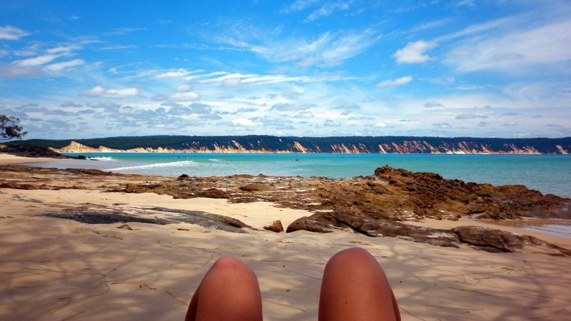 One of the many beautiful beaches of Brian's travels.