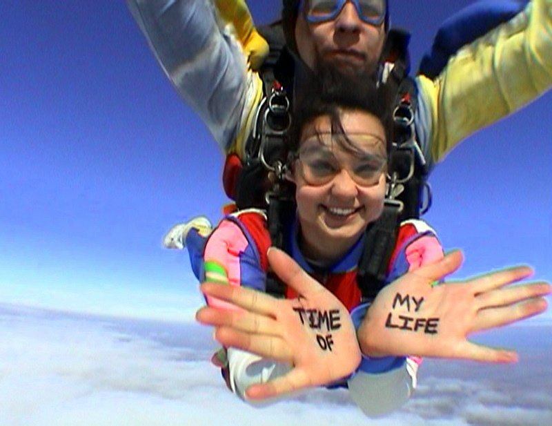 skydiving in Cordoba, Argentina!