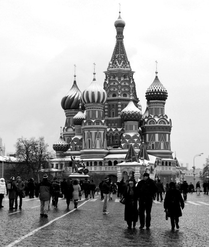 Winter in Red Square, Moscow. Oooh, Russia!