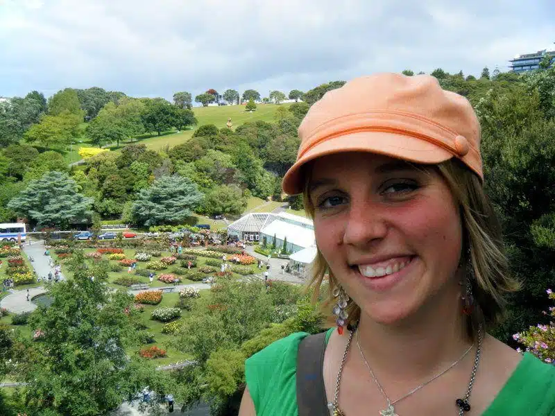 In lush, green Wellington, New Zealand in 2009.