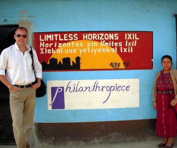 Jason and his Ixil translator, Maria, in Chajul, Guatemala.