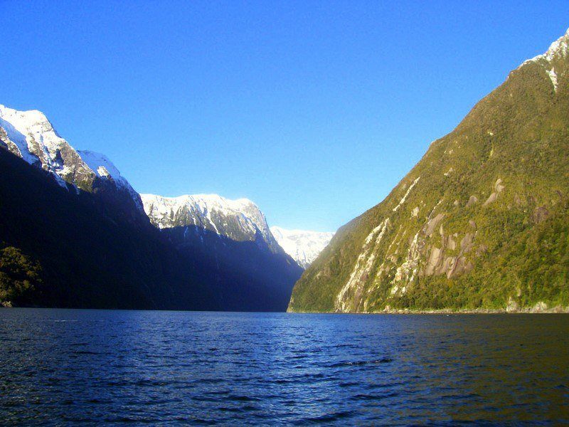 Beautiful Milford Sound, New Zealand.