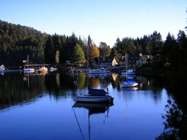 Beautiful St. Matin de los Andes, Argentina.