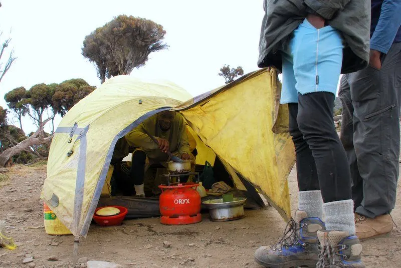 Kili porters are the backbone of the mountain.