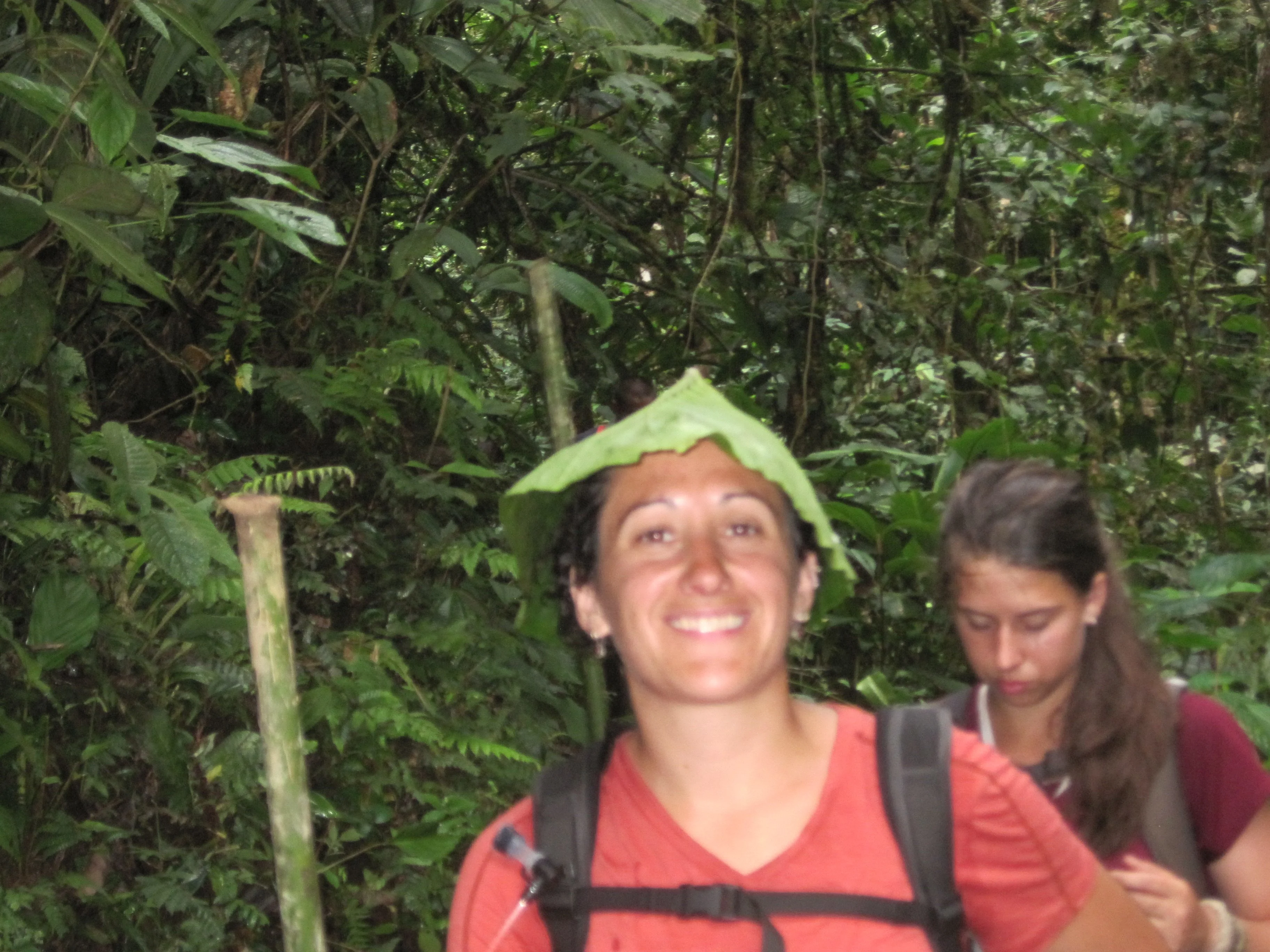 A gorgeous leaf hat, Aurora.