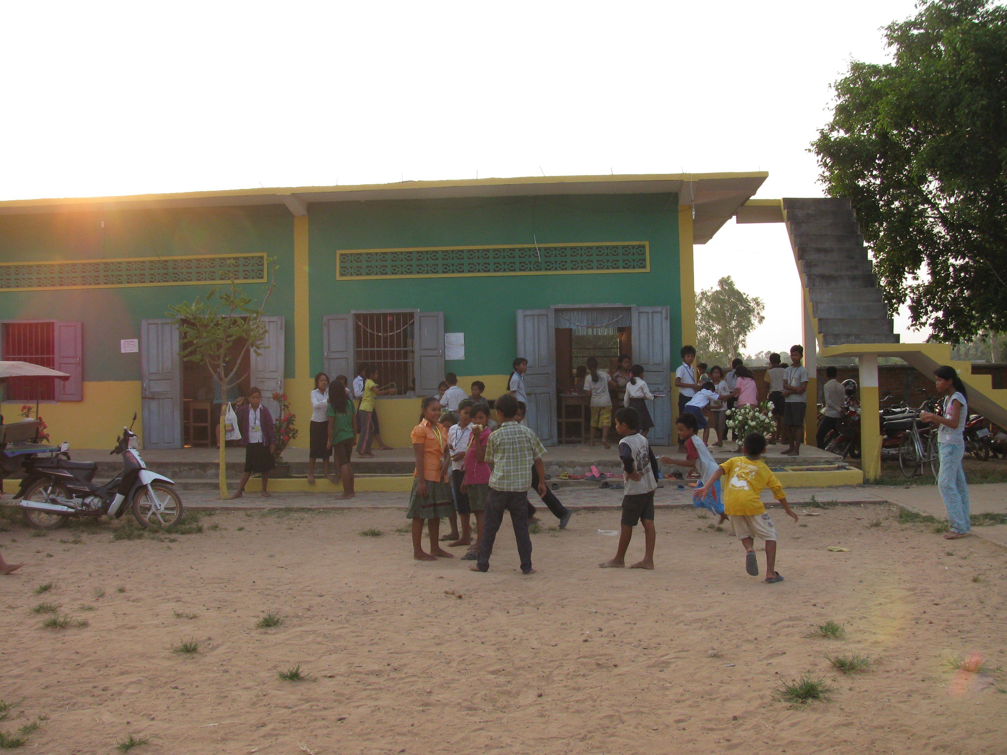 The orphanage in Siem Reap, Cambodia.