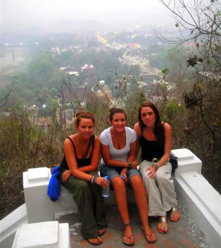 With friend during travel in lovely Laos.