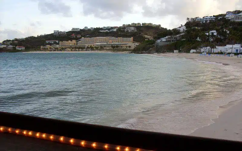 What a lovely beach in St. Maarten.