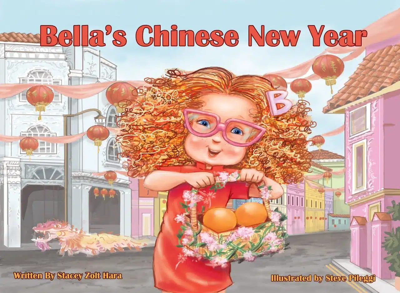 The cover to the children's book, Bella's Chinese New Year.