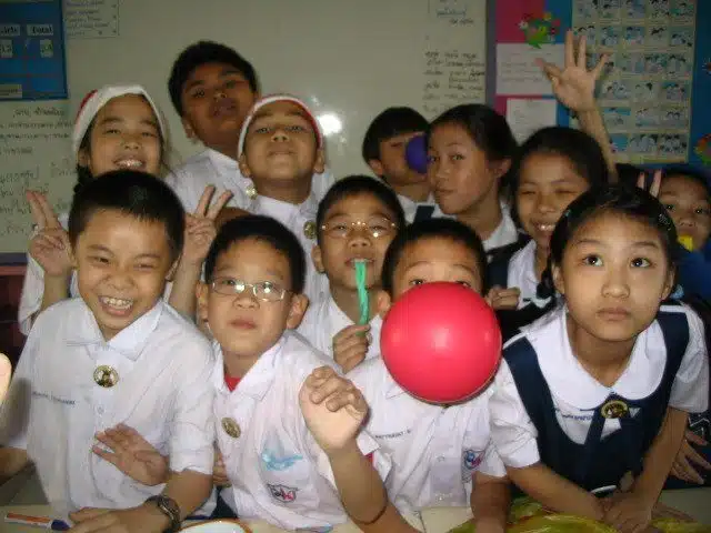 Baz's favorite class from his time teaching in Asia.