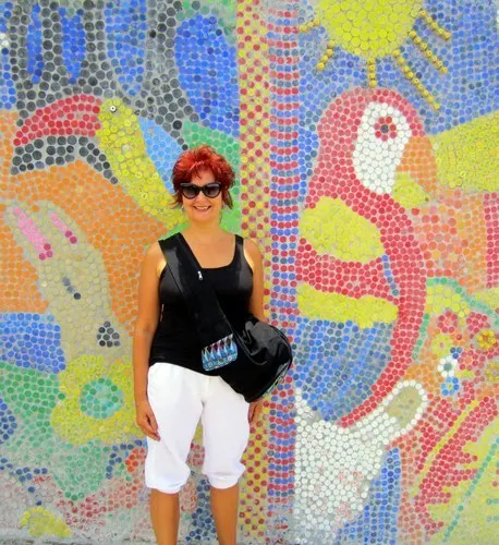 Jill's life has been as colorful as this mosaic!