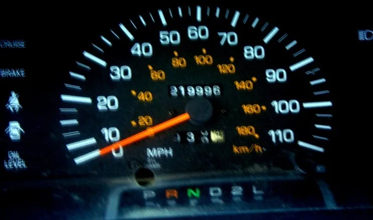 The van Ryan lived out of while traveling, "Still spry in her old age."