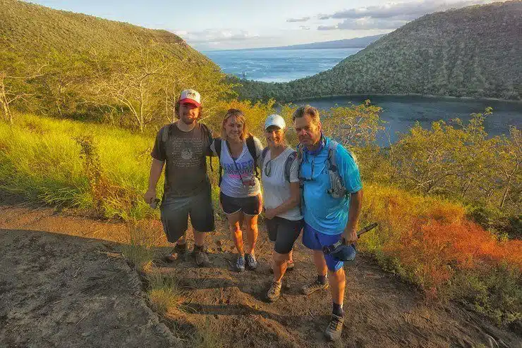 C.Hill and family, Galapagos.