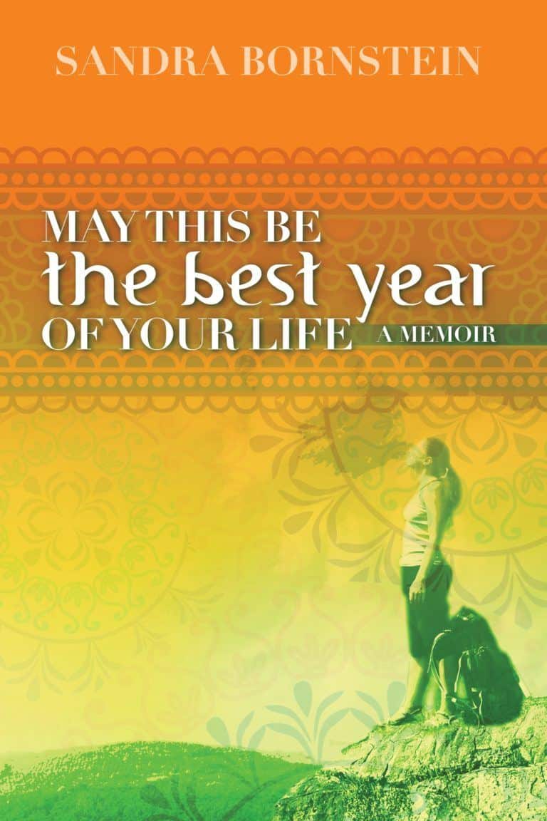 The cover of Sandy's book!