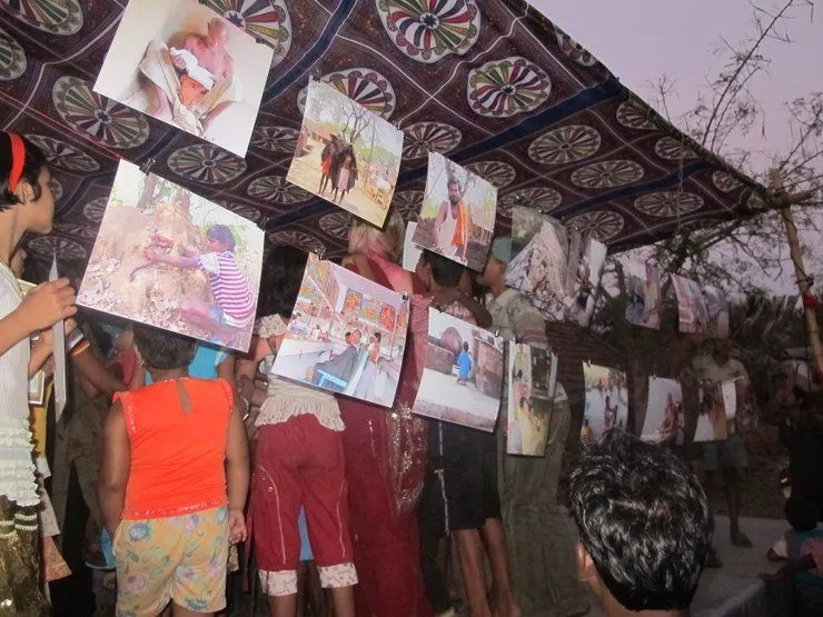 Students' photography exhibitions in India.