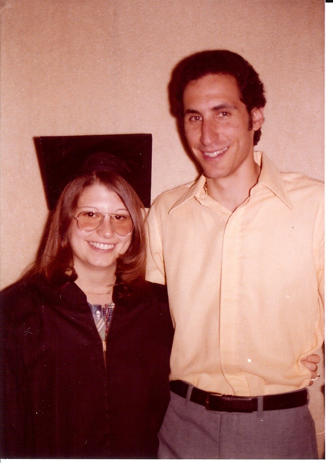 Sandy at her graduation in 1978.