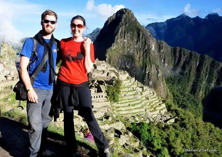 James at Machu Picchu during his many travels.