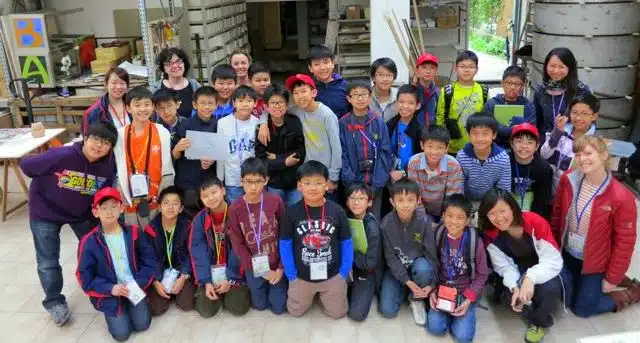 Traveling in Italy with Hong Kong students!