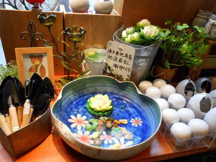"Everything Tiny and Pretty Shop" from Grace's travels.