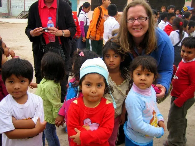 Libby on some of her world travels!