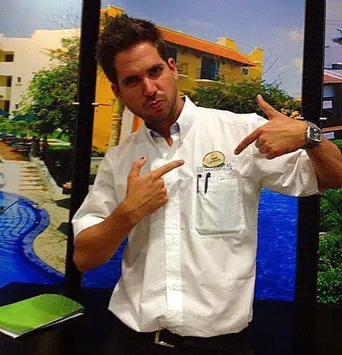 A well-paid job as a Timeshares Sale Guy.