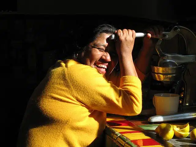 Lourdes, a "cooking guru" Bonnie met in Mexico.