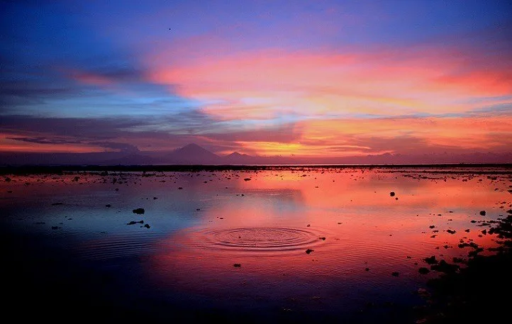 The best sunset of Klelia's life, taken by her at Gili Islands, Indonesia during her RTW trip.