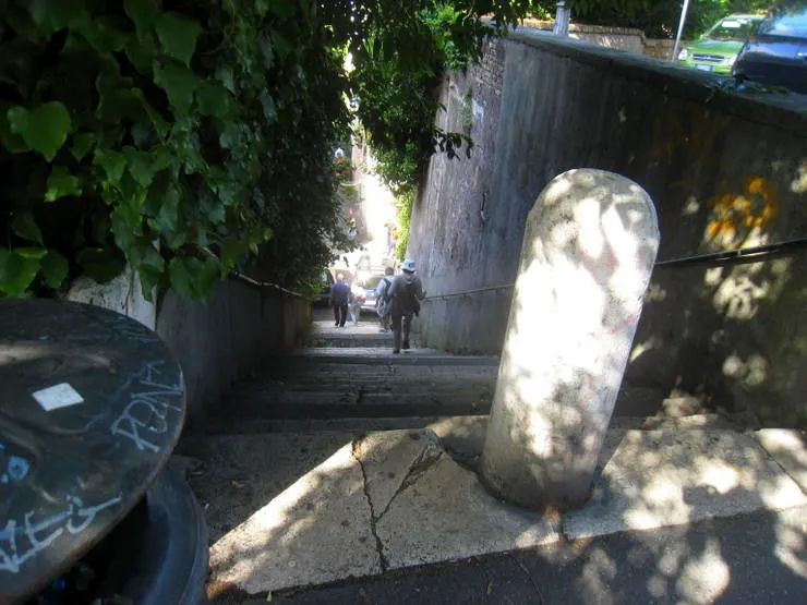 A hidden walk of Rome that you can learn more about in Dianne and Bill's book! 