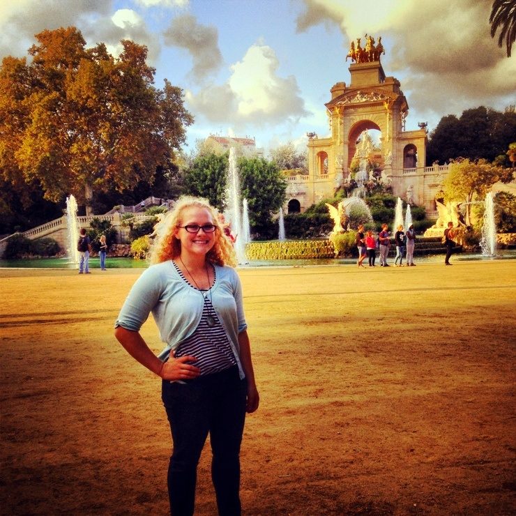 On a solo trip to Barcelona, Spain, during Dana's vacation, which lasted a week.