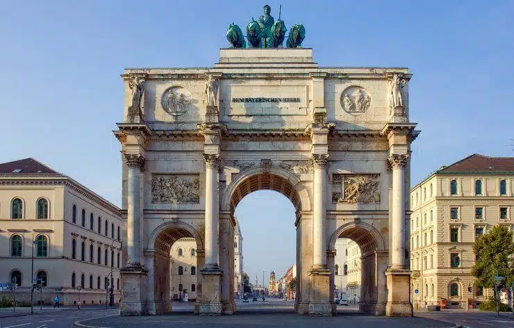 Germany's historical arches.