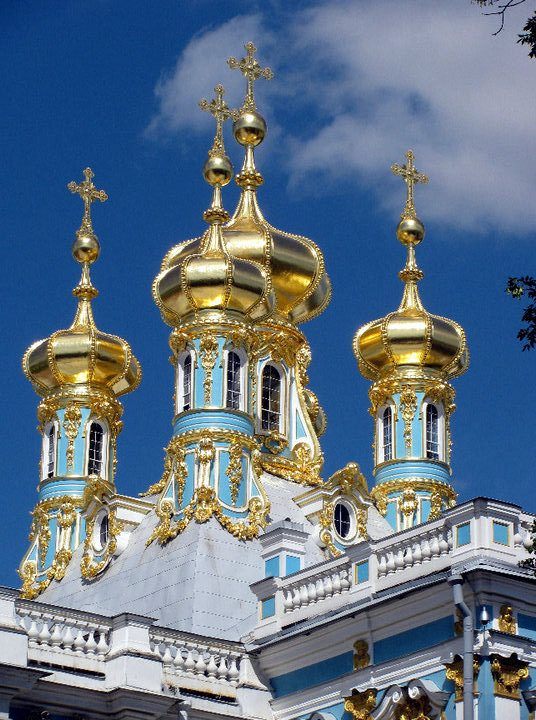 Catherine's Palace in St. Petersburg, Russia.