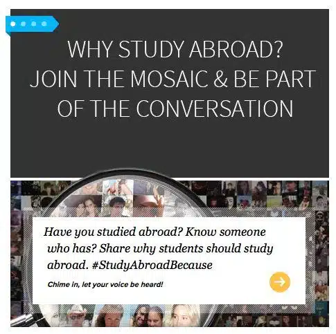 Join the #StudyAbroadBecause movement!