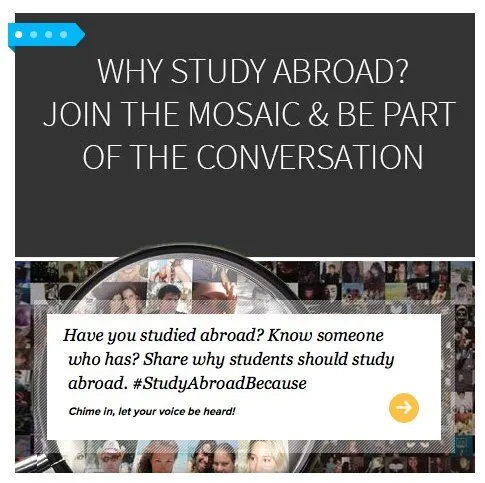 Join the #StudyAbroadBecause movement!