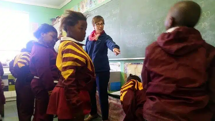 Education in action!