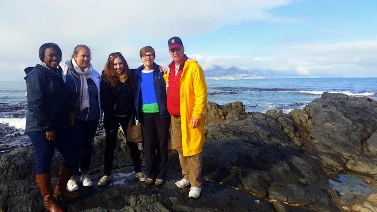 Sightseeing in South Africa. 