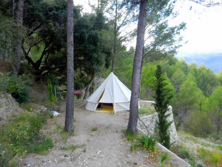 Kelly's quaint lodging atop the mountains of Spain’s Costa Blanca.