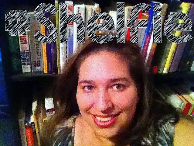 A "Shelfie." Hah!