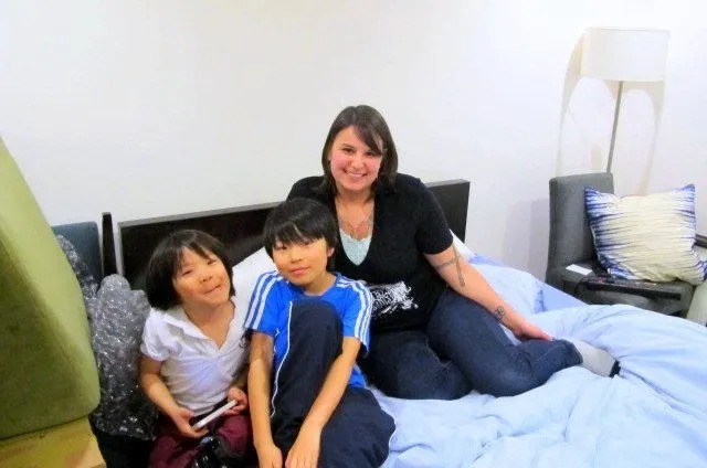 Two years after Rease left Argentina, the boys she tutored moved to London. She met up with them at their home in London in 2014. Such an incredible reunion!