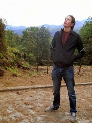 Phil, traveling in Mexico.