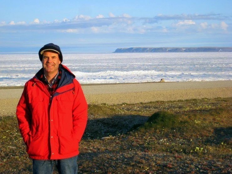 Michael on Cornwallis Island.